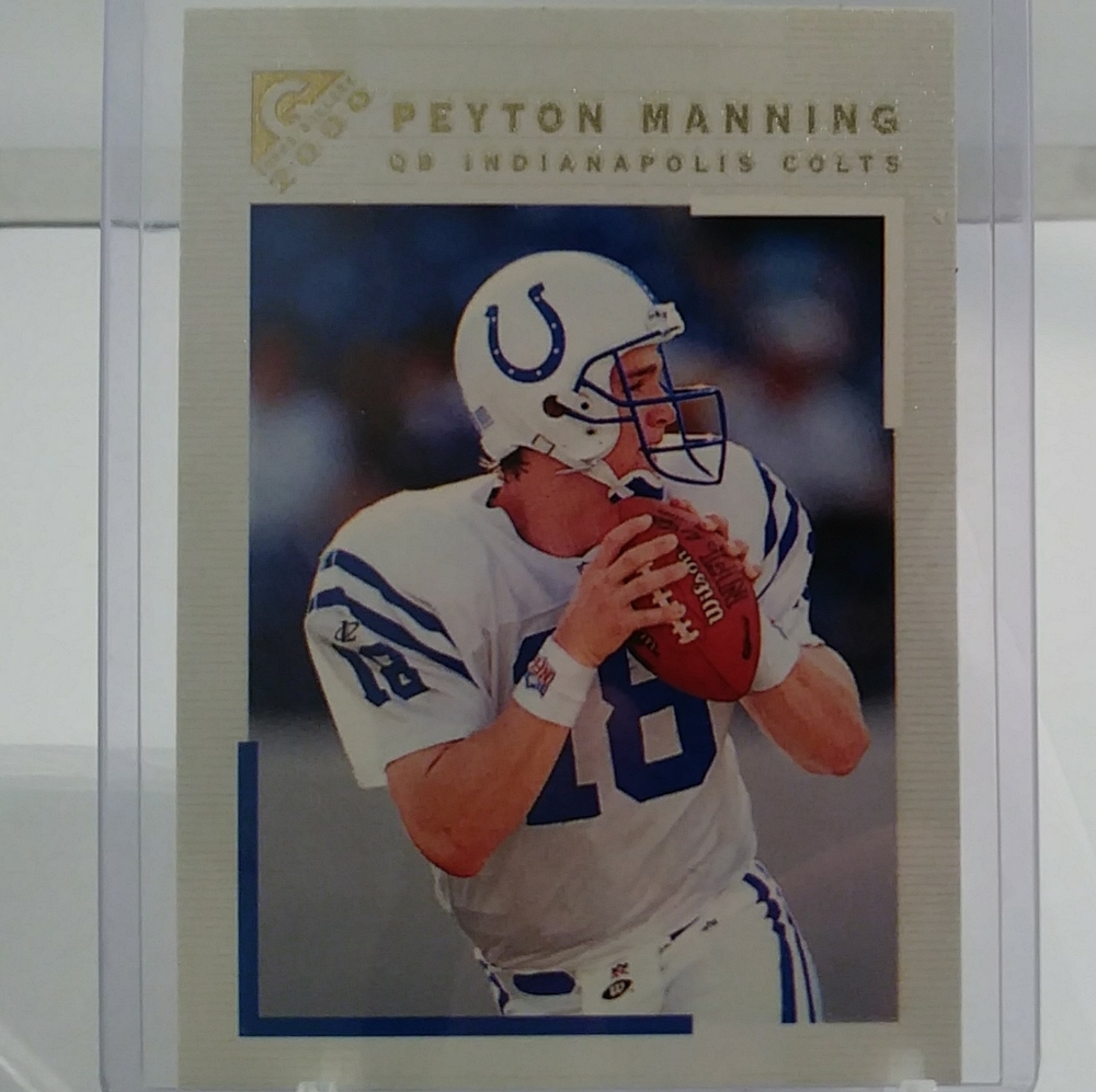 Peyton Manning original card
